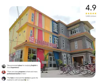 Foto gedung utama - Kampung Inggris LC