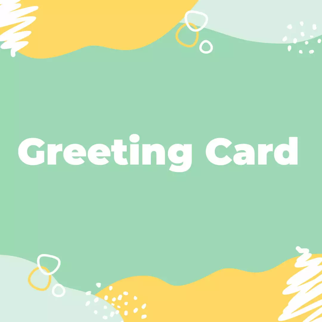 contoh greeting card